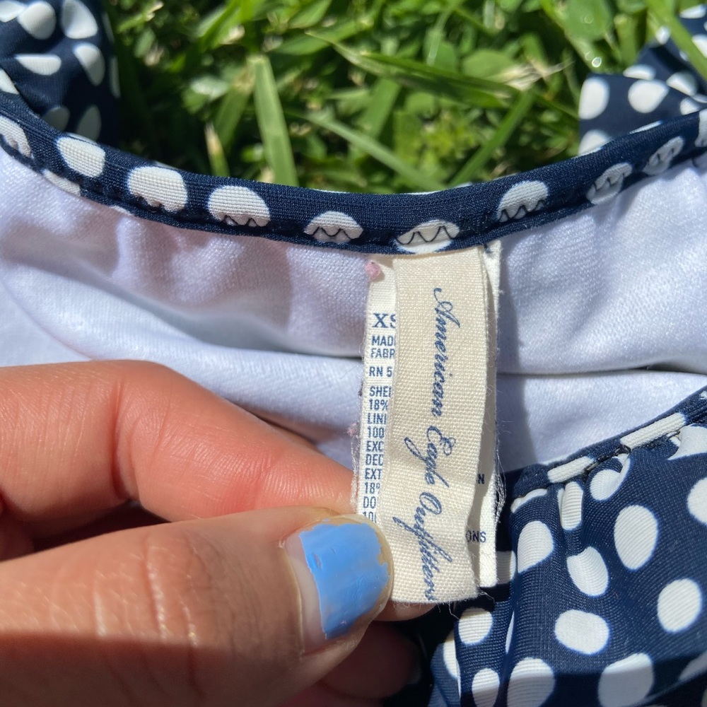 American Eagle polka dot bathing suit - Picture 4 of 7